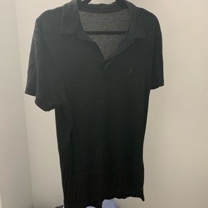 Heather Grey All Saints Polo